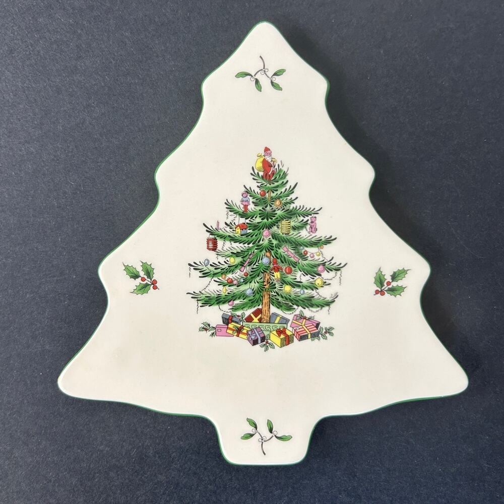 SPODE Trivet 8" NWT Christmas Tree Hot Dish Table